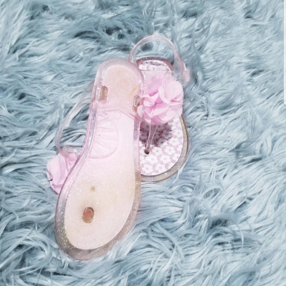 🎉HP 8/5🎉 Pink Toddler Flower Jellies - Picture 2 of 2